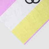 Papier Mousseline Drapeau de la Fierté Twink (Détail)