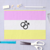 Papier Mousseline Drapeau de la Fierté Twink (Artisanat)