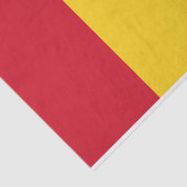Papier Mousseline Drapeau de la Guinée (Détail)