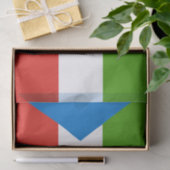 Papier Mousseline Drapeau de la Guinée équatoriale (Cadeau)