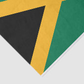 Papier Mousseline Drapeau de la Jamaïque (Détail)