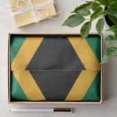 Papier Mousseline Drapeau de la Jamaïque (Cadeau)