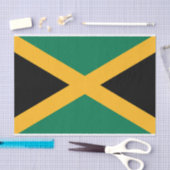 Papier Mousseline Drapeau de la Jamaïque (Artisanat)