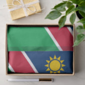 Papier Mousseline Drapeau de la Namibie (Cadeau)