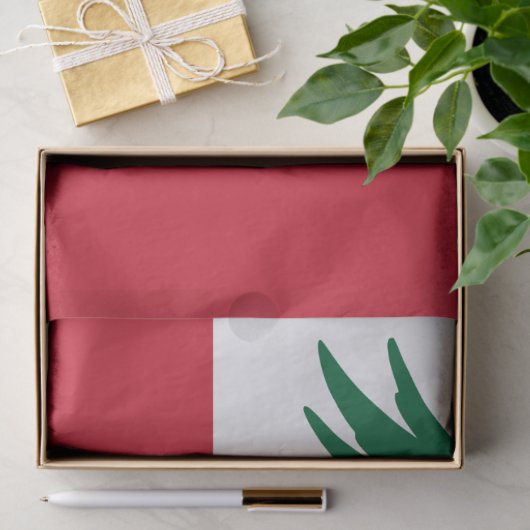 Papier Mousseline Drapeau de la Nouvelle-Angleterre (Cadeau)