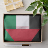 Papier Mousseline Drapeau de la Palestine (Cadeau)