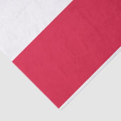 Papier Mousseline Drapeau de la Pologne (Détail)