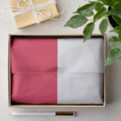 Papier Mousseline Drapeau de la Pologne (Cadeau)