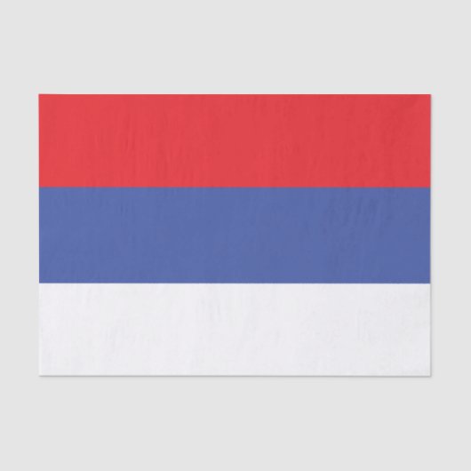 Papier Mousseline Drapeau de la Republika Srpska (Recto)