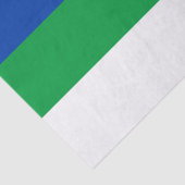 Papier Mousseline Drapeau de la République de Komi (Détail)