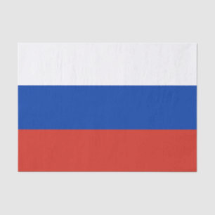 Papier Mousseline Drapeau de la Russie