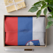 Papier Mousseline Drapeau de la Slovénie (Cadeau)