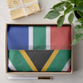 Papier Mousseline Drapeau de l'Afrique du Sud Tissus Paper (Cadeau)