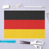 Papier Mousseline Drapeau de l'Allemagne Papier de tissus (Artisanat)