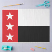 Papier Mousseline Drapeau de Laredo (Texas) (Artisanat)