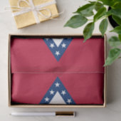 Papier Mousseline Drapeau de l'Arkansas (Cadeau)