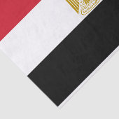 Papier Mousseline Drapeau de l'Égypte (Détail)