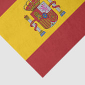 Papier Mousseline Drapeau de l'Espagne (Détail)