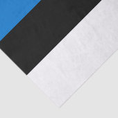 Papier Mousseline Drapeau de l'Estonie (Détail)