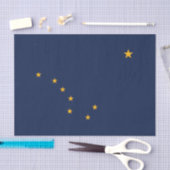 Papier Mousseline Drapeau de l'État d'Alaska (Artisanat)