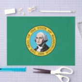 Papier Mousseline Drapeau de l'État de Washington (Artisanat)