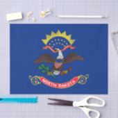 Papier Mousseline Drapeau de l'État du Dakota du Nord (Artisanat)