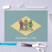 Papier Mousseline Drapeau de l'État du Delaware (Artisanat)