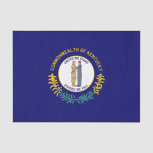 Papier Mousseline Drapeau de l'État du Kentucky