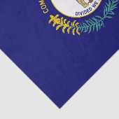 Papier Mousseline Drapeau de l'État du Kentucky (Détail)