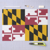 Papier Mousseline Drapeau de l'État du Maryland (Artisanat)