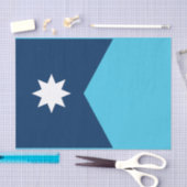 Papier Mousseline Drapeau de l'État du Minnesota (Artisanat)