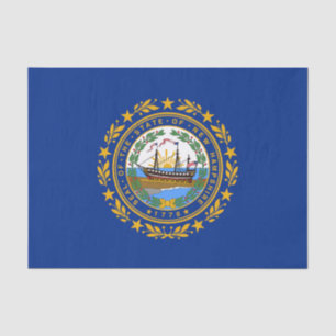 Papier Mousseline Drapeau de l'État du New Hampshire