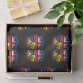 Papier Mousseline DRApeau DE L'ÉTAT HAWAI ALOHA (Cadeau)