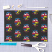 Papier Mousseline DRApeau DE L'ÉTAT HAWAI ALOHA (Artisanat)