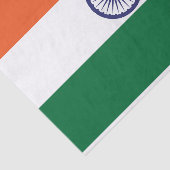 Papier Mousseline Drapeau de l'Inde (Détail)