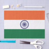 Papier Mousseline Drapeau de l'Inde (Artisanat)