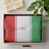 Papier Mousseline Drapeau de l'Iran (Cadeau)