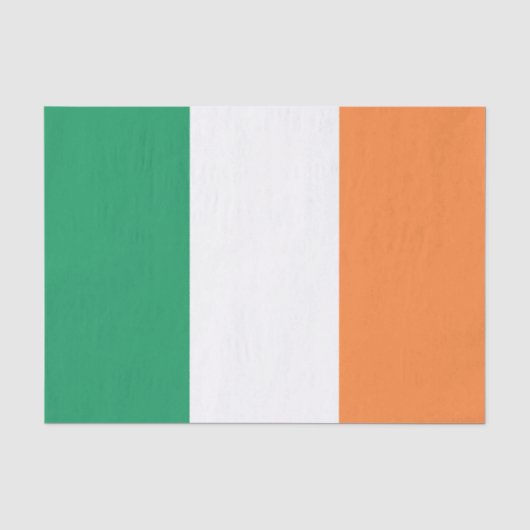 Papier Mousseline Drapeau de l'Irlande (Recto)