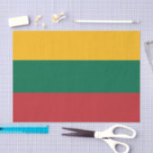 Papier Mousseline Drapeau de Lituanie (Artisanat)