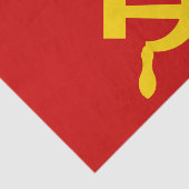 Papier Mousseline Drapeau de l'URSS - Drapeau de l'Union soviétique (Détail)