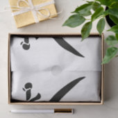 Papier Mousseline Drapeau de pirate Crâne croisé épées (Cadeau)