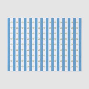 Papier Mousseline Drapeau de République du Guatemala