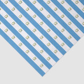 Papier Mousseline Drapeau de République du Guatemala (Détail)
