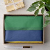 Papier Mousseline Drapeau de Saint-Vincent (Cadeau)