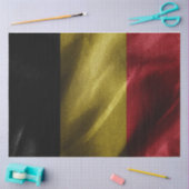 Papier Mousseline Drapeau de soie de Belgique (Artisanat)