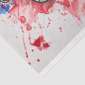 Papier Mousseline Drapeau de tête de lion britannique (Détail)