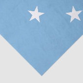 Papier Mousseline Drapeau des États fédérés de Micronésie (Détail)