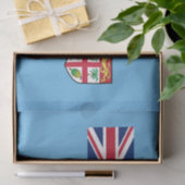 Papier Mousseline Drapeau des Fidji (Cadeau)
