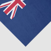 Papier Mousseline Drapeau des îles Caïmans (Détail)