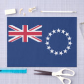 Papier Mousseline Drapeau des Îles Cook (Artisanat)